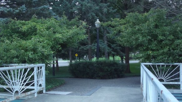 lampost center framed